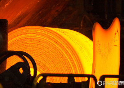 Steel coil Production - Steel Mill Photographer Hobart 1