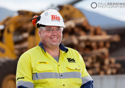 Wood chip mill photographer - Paul Redding, Tasmania