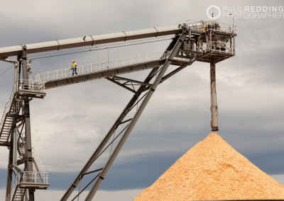 Wood chip mill photographer - Paul Redding, Tasmania