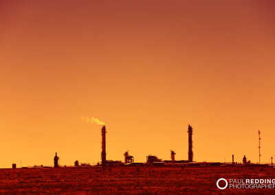 Santos Moomba Gas Field by gas pipeline photographer, Paul Redding Australia
