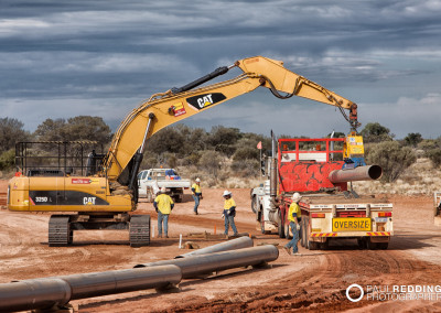 Stringers Epic Energy QSN3 Gas Pipeline by Gas Pipeline Photographer Paul Redding Hobart Tasmania Australia